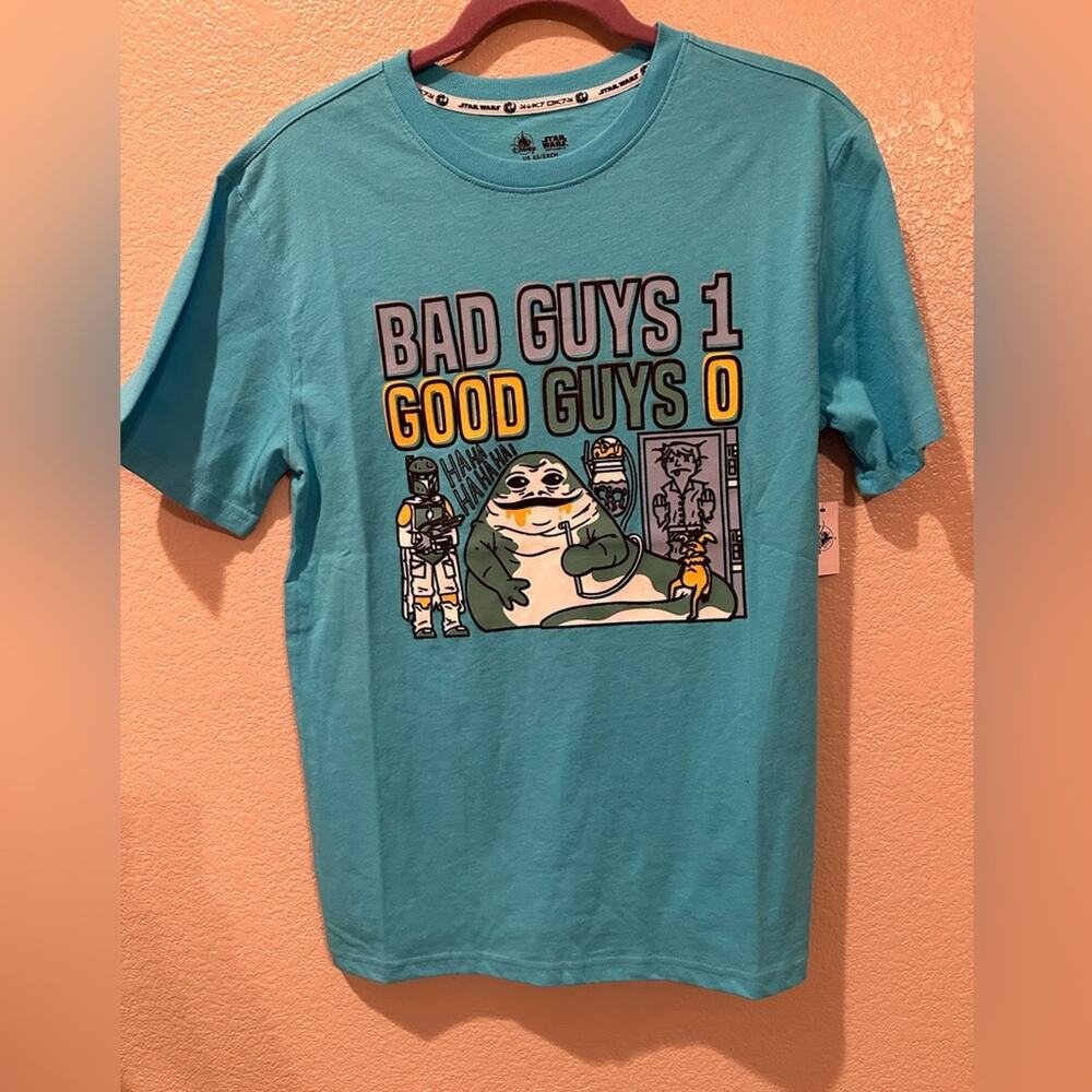 NWT Star Wars Land Disney Parks Bad Guys Tee XS